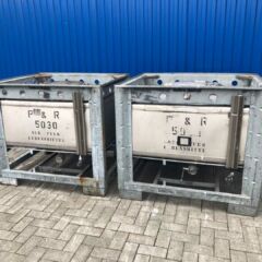 500L Edelstahl Transportbehälter / Lagerbehälter-5308