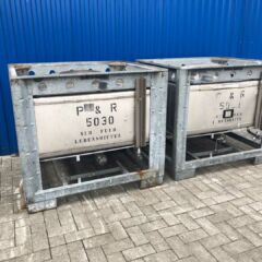 500L Edelstahl Transportbehälter / Lagerbehälter-5310