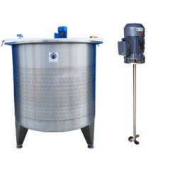 2107L heiz-/kühlbarer Rührwerksbehälter mit Thermoplate und Propellerrührwerk