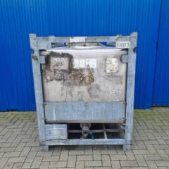 1000L Edelstahl Transportbehälter